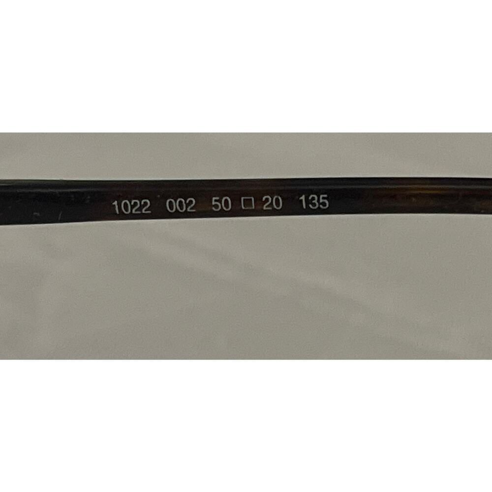 Givenchy Eyeglasses Frame France 1022 002 50-20-135 Bronze Half Rim - Picture 6 of 9